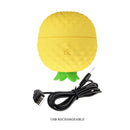 Pretty love - stimolatore clitorideo ricaricabile a suzione e spinta, giallo