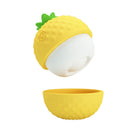Pretty love - stimolatore clitorideo ricaricabile a suzione e spinta, giallo