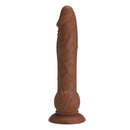 Pretty love - dildo vibrante eren 20,5 cm ø 4,5 cm marrone