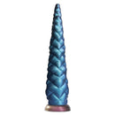 Power monsters - dildo in silicone fantasy tricolor tentacle abyssal 46 cm ø 7 cm