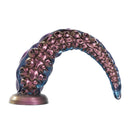 Power monsters - dildo in silicone fantasy tricolor tentacle abyssal 46 cm ø 7 cm
