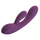 Pretty love - vibratore a forma di coniglio ricaricabile rosolyn con 10 funzioni