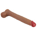 Pretty love - terin plus dildo in silicone realistico con ventosa 37,6 cm ø 5,5 cm