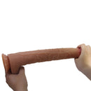 Pretty love - terin plus dildo in silicone realistico con ventosa 37,6 cm ø 5,5 cm