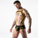 Locker gear- imbracatura militare completa gialla s/m