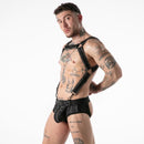 Locker gear - imbracatura militare completa nera taglia l/xl