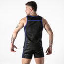 Locker gear - canotta militare completa blu s