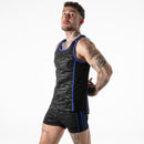 Locker gear - canotta militare completa blu taglia m