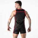 Locker gear - canotta militare completa rossa xl