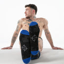 Locker gear - calze militari al ginocchio nere taglia unica