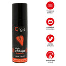 Orgie - vibratore liquido ad alta tensione al gusto di fragola extra forte e baciabecille 15 ml