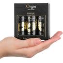 Orgie - collezione tantrica mini formato oli da massaggio sensuali 3 x 30 ml