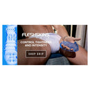 Fleshlight – masturbatore manuale maschile fleshskins grip blue ice blu
