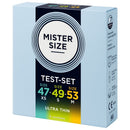 Mister size - confezione campione preservativi misura 47-49-53 mm (3 unità)