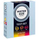 Mister size - campione confezione preservativi misura 53-57-60 mm (3 unità)