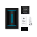 Lelo - f2s doppio stropulsore maschile sonico con doppia stimolazione sonica, colore teal