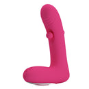 Pretty love - vibratore ricaricabile in silicone duden con 12 modalità di vibrazione e 3 modalità di oscillazione, rosa