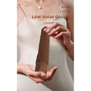 Pretty love - kessler dildo vibrante realistico con 10 modalità di vibrazione e 10 rotazioni, 22 cm, marrone