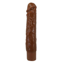 Pretty love - kessler dildo vibrante realistico con 10 modalità di vibrazione e 10 rotazioni, 22 cm, marrone