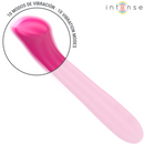 Intense - vibratore paty 19 cm flessibile 10 vibrazioni modello 2 rosa