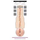 Fleshlight girls - violet myers ahegao masturbatore anale realistico