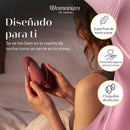 Womanizer - stimolatore clitorideo a suzione 14 livelli di intensità bordeaux