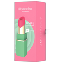 Womanizer - stimolatore clitorideo a succhiatura, 6 livelli di intensità, verde e rosa