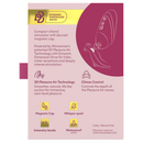 Womanizer - next liberty stimolatore clitorideo 3d intenso rosa aria di piacere