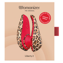 Womanizer - liberty 2 stimolatore clitorideo a suzione 8 livelli di intensità stampa leopardata