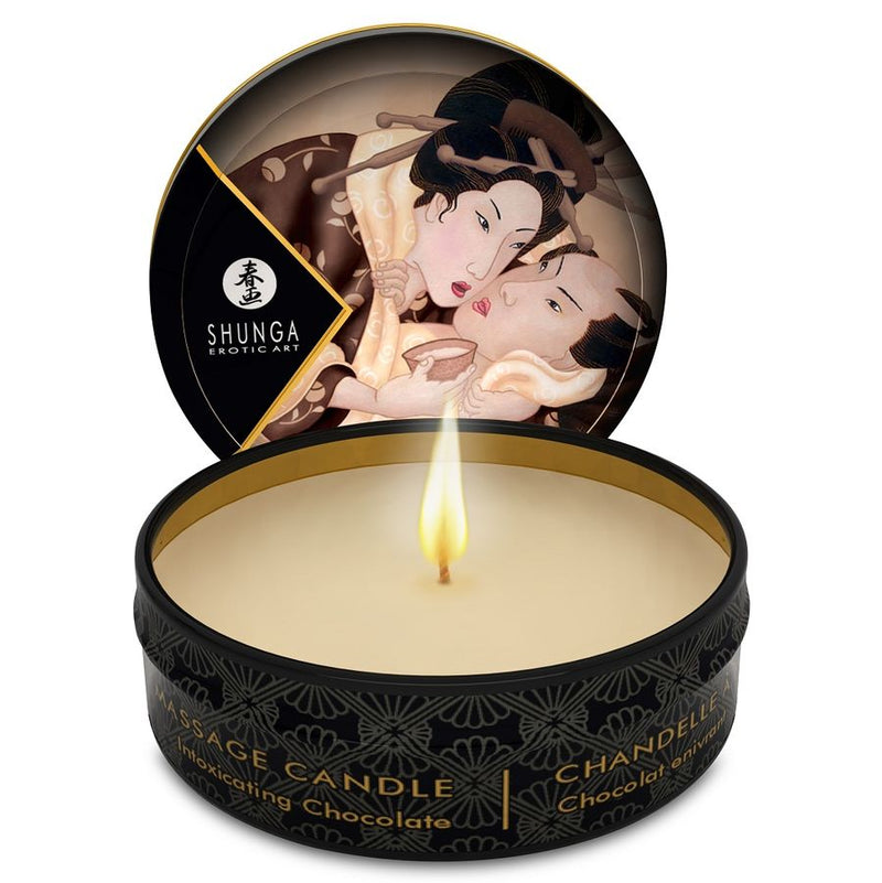 Shunga - mini caress by candlelight espositore candele da massaggio 24 unità