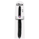 King cock dildo doble negro 40.6 cm