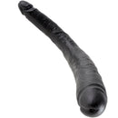 King cock dildo doble negro 40.6 cm
