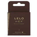 Lelo hex condoms respect xl 3 pack