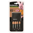 Duracell - caricatore 45min. + 2xaa 1700mah + 2xaaa 750mah