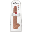 King cock pene realistico con testicoli 35,6 cm