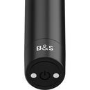 Black&silver - kernex 2 proiettile magnetico vibrante nero