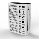 Black&silver - kailan 2 proiettile magnetico vibrante argento