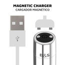 Black&silver - kailan 2 proiettile magnetico vibrante argento