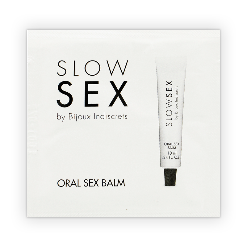 Bijoux - slow sex balsamo per sesso orale dose singola