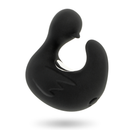 Black&silver - duckymania ditale ricaricabile stimolante d'anatra in silicone