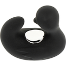 Black&silver - duckymania ditale ricaricabile stimolante d'anatra in silicone