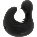 Black&silver - duckymania ditale ricaricabile stimolante d'anatra in silicone