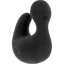 Black&silver - duckymania ditale ricaricabile stimolante d'anatra in silicone