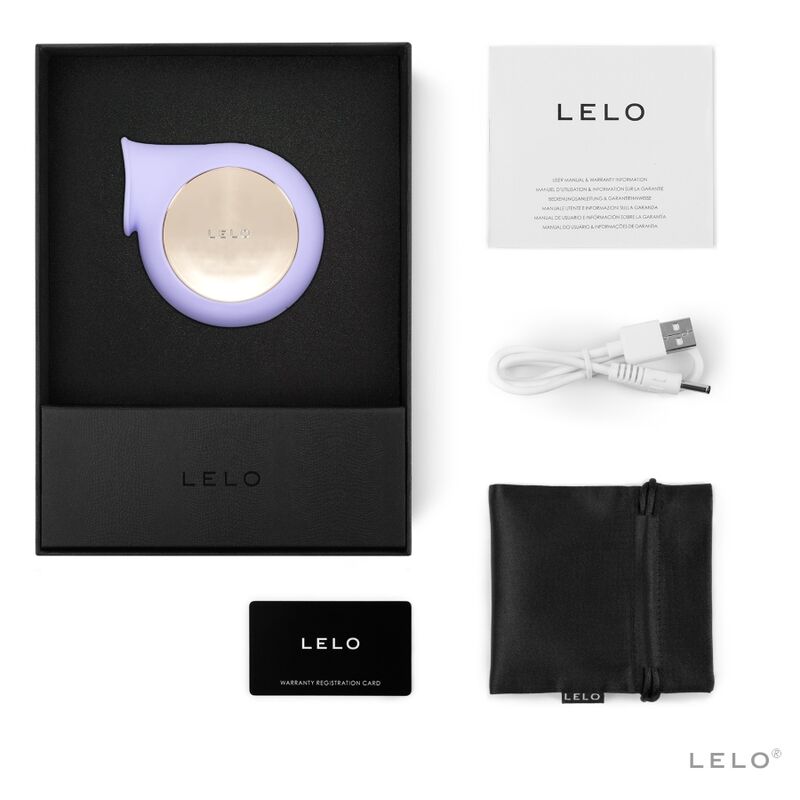 Lelo - stimolatore di onde clitoride lilla sila