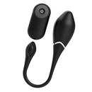 Black&silver - uovo vibrante ricaricabile jenell