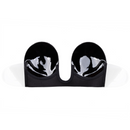 Reggiseno bye senza cuciture a u - nero taglia a-3