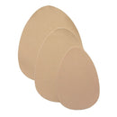 Sottopiede alza seno reggiseno bye + 3 coppia copri nipple in raso - beige tg df-3