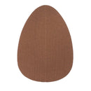 Sottopiede alza seno reggiseno bye + 3 coppia copri copri nippli in raso - marrone scuro misura fh-5