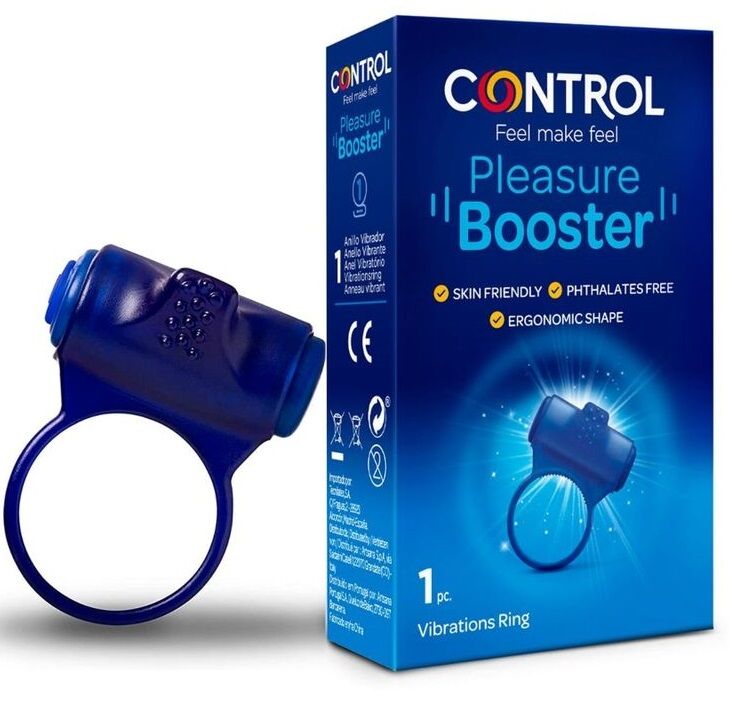 Anello vibrante control pleasure booster-0