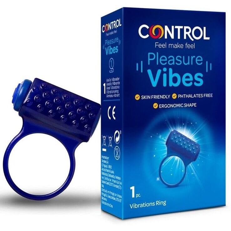 Anello vibrante control pleasure vibes-0